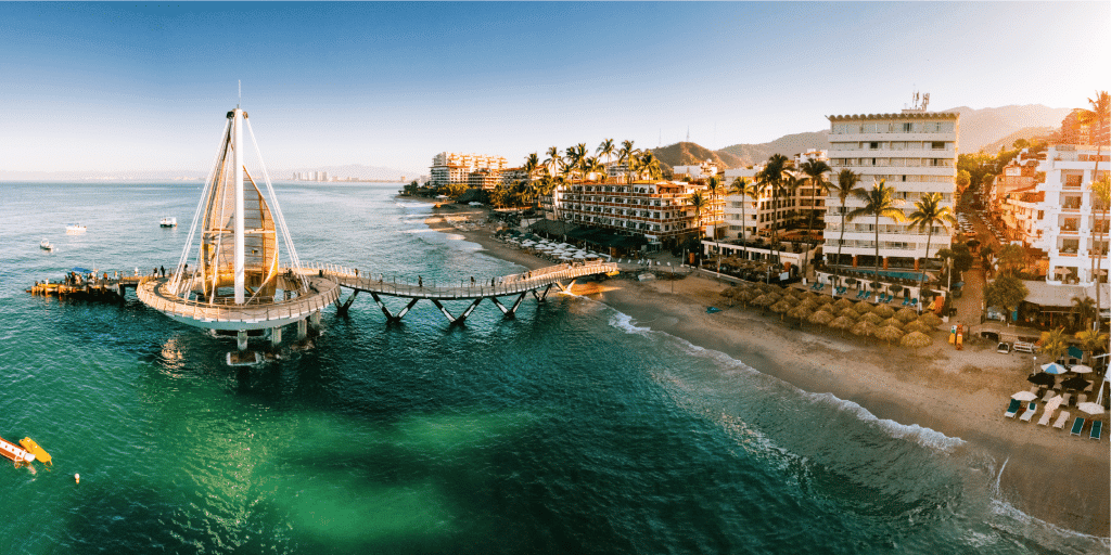En la paradisíaca Puerto Vallarta