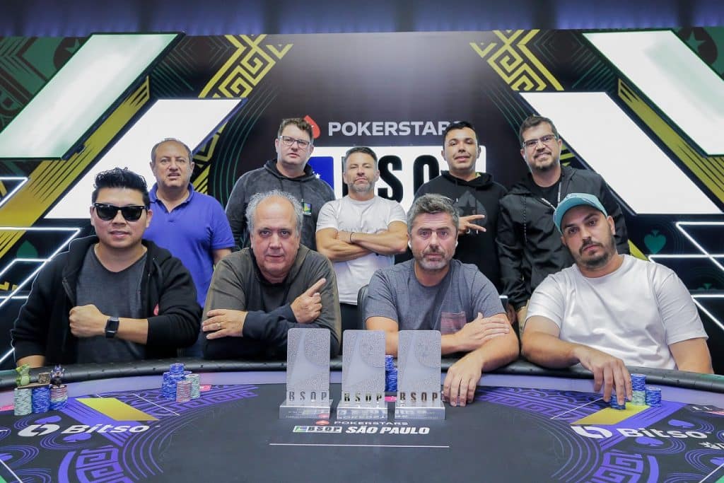 Borges alcanzó la cima del 1-Day High Roller en la jornada de apertura de las BSOP en San Pablo