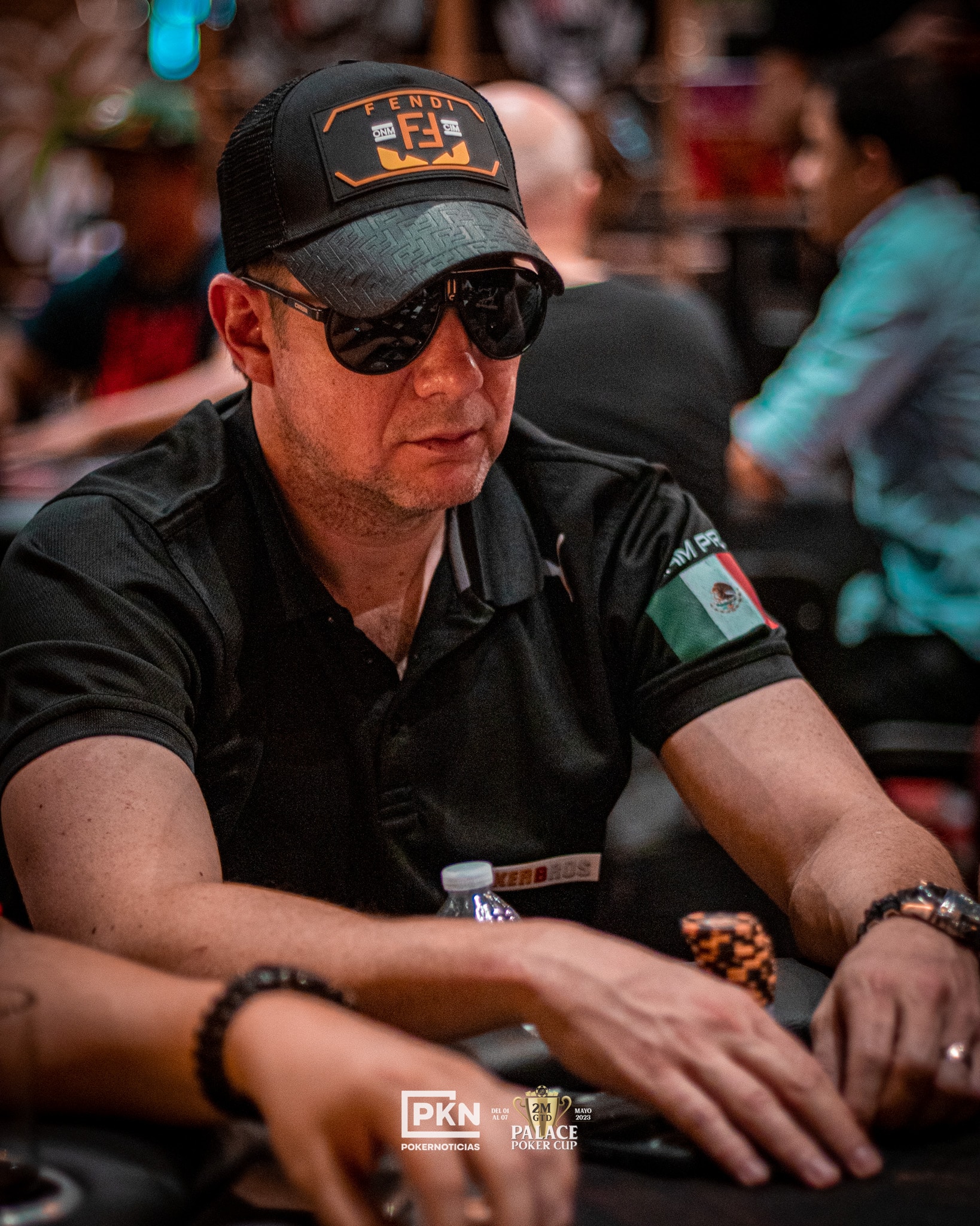 Mariano Ojeda marcó el ritmo en el Día 1C del Main Event.