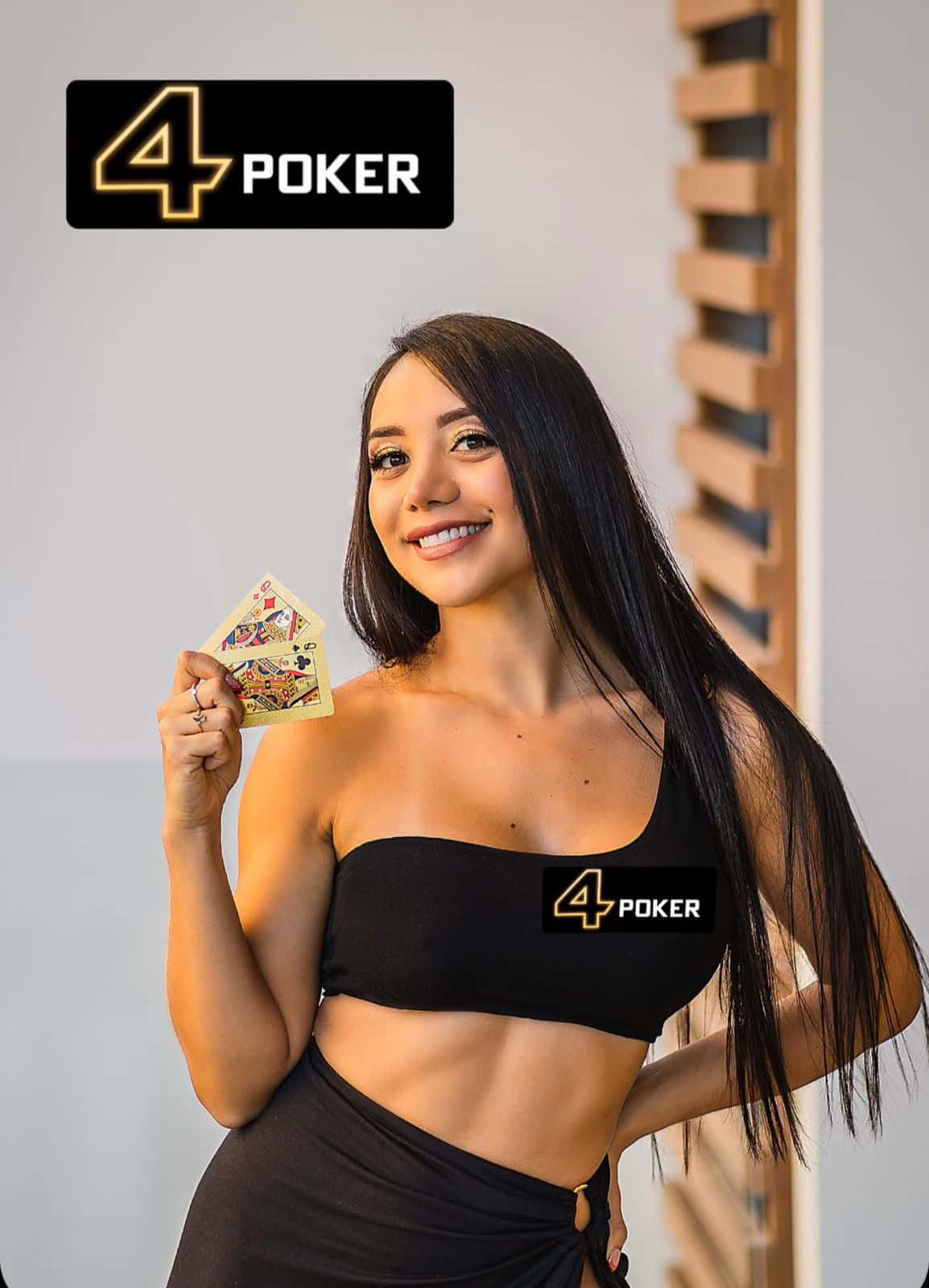 Daniela Rodríguez da un gran paso en su carrera al convertirse en imagen de 4Poker