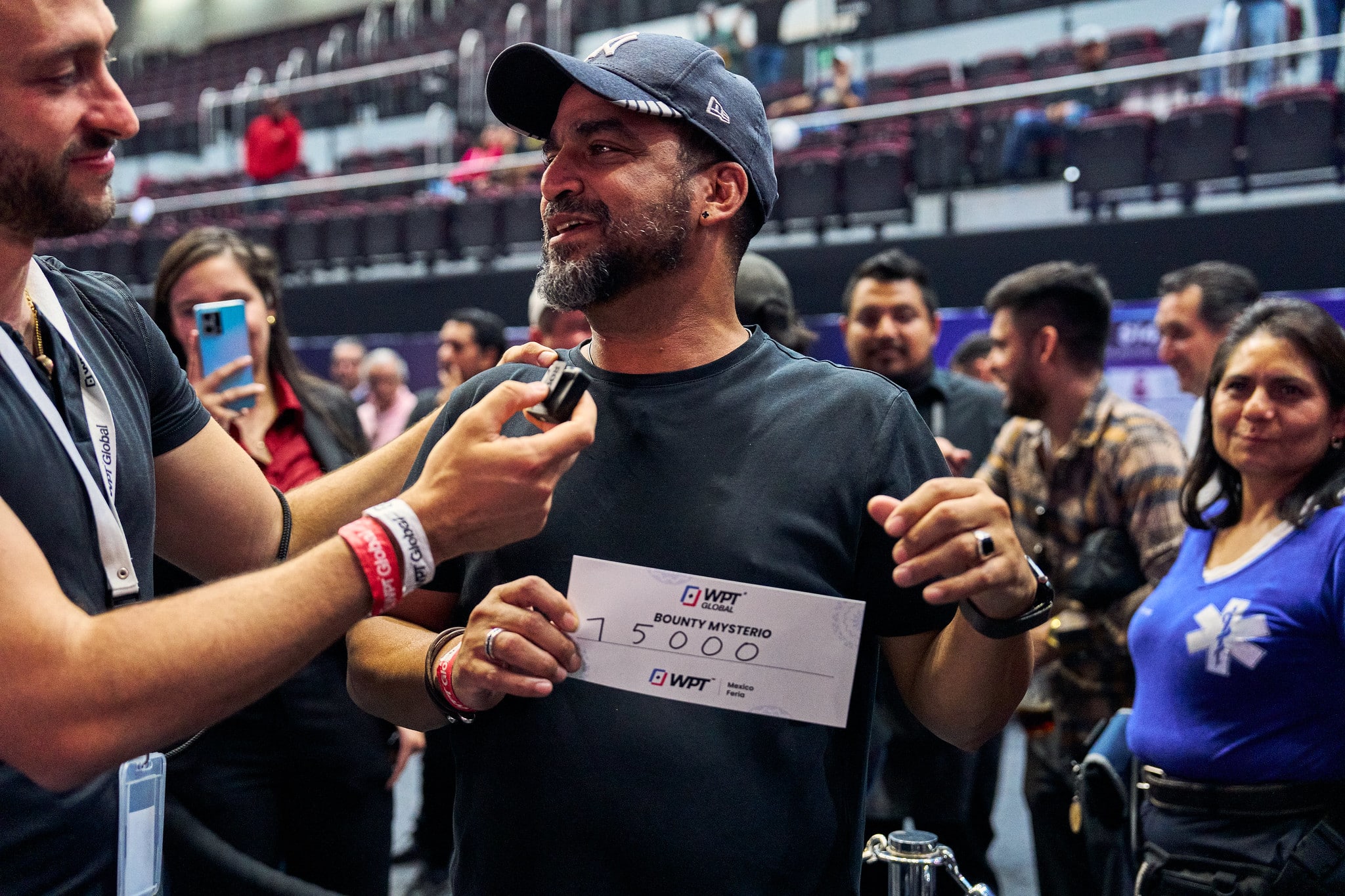 Y el «Bounty Mysterio» fue para Luis González por un total de US9.600