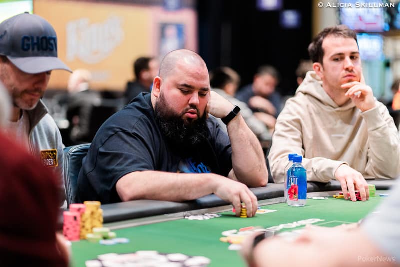Mateos lideró el US0.000 High Roller de las WSOP en su jornada inicial