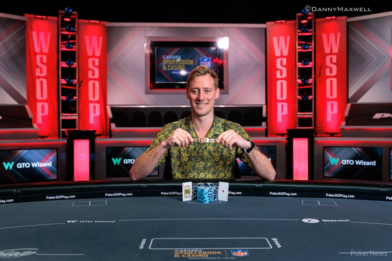 Mateos llegó al podio del US0.000 High Roller en las WSOP y mantuvo su costumbre de sellar cobros millonarios en Las Vegas