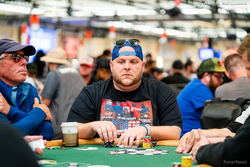 Leiva se adelantó por los latinos en el vuelo que estableció un nuevo récord de participantes en el torneo central de las WSOP