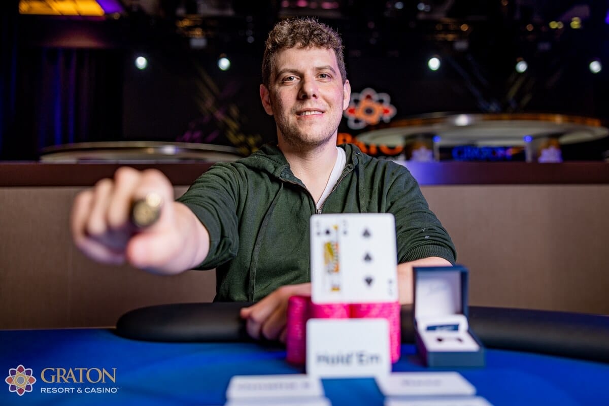 Engel selló una victoria de talla mundial en Graton y amenaza el récord de Hawkins como mayor ganador de anillos del WSOP Circuit