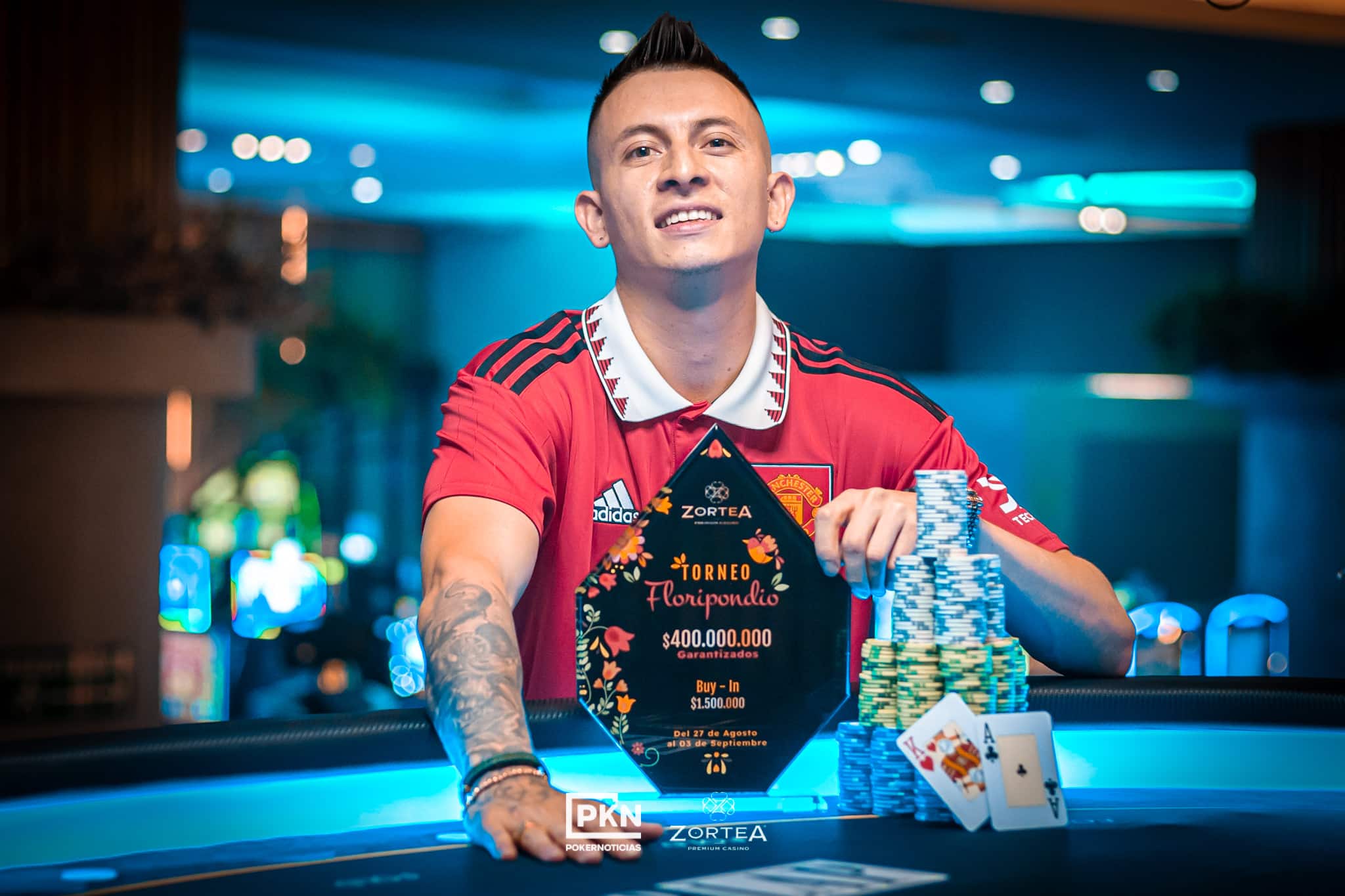 Cadena tomó las mejores decisiones y se impuso en el torneo central del Floripondio