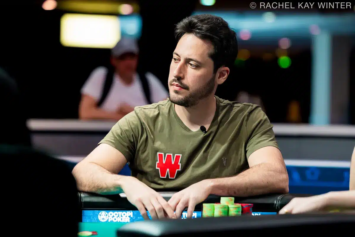 Mateos se quedó sin fichas a pocas eliminaciones de ser finalista en el US$100.000 High Roller