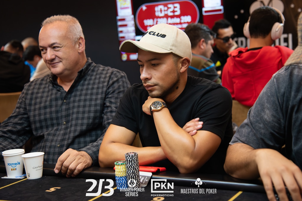 Camargo logró la máxima altura en el vuelo 1A del High Roller entre los Maestros del Poker