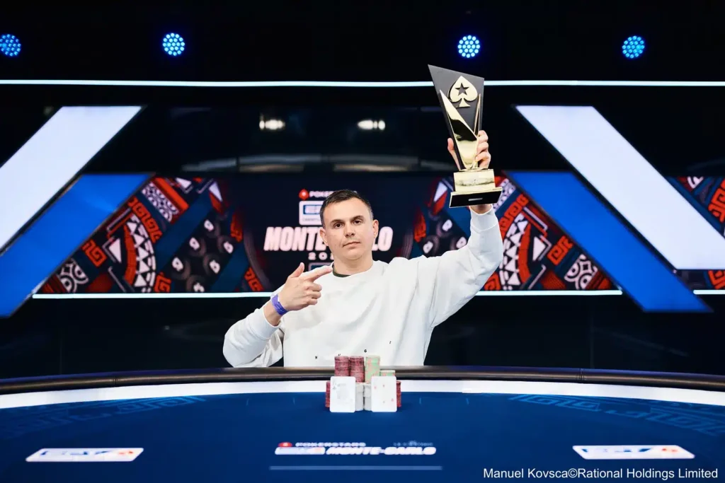 Capriles marcó el mayor avance entre los latinoamericanos en el Evento Principal del EPT Montecarlo
