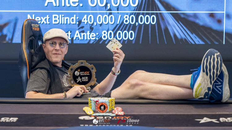 Andrés «Cacho» Korn tomó vuelo para conquistar el Main Event del Enjoy Poker Tour.