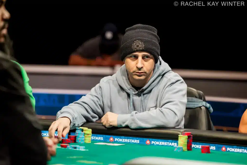 Mateos se quedó sin fichas a pocas eliminaciones de ser finalista en el US0.000 High Roller