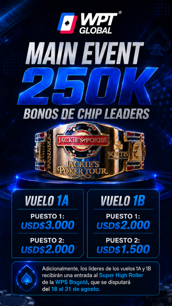 Inicia el Main Event – Main Event – WPT Festival Panamá, Día 1A – WPT Global Festival Panamá