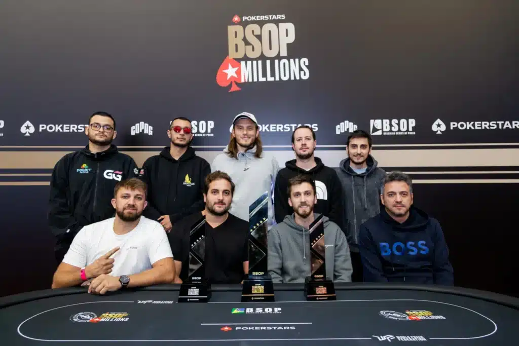 Pineda escribió otra página dorada para la armada colombiana en Brasil; se impuso en el The NLH Challenge de las BSOP Millions