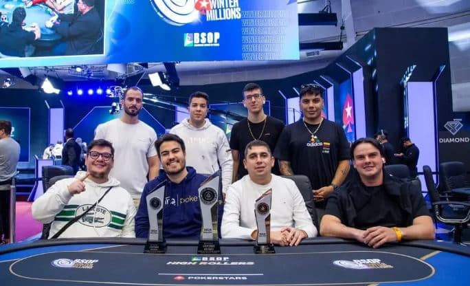 José Orlando selló la victoria en el PLO One Day High Roller PKO de las BSOP Winter Millions