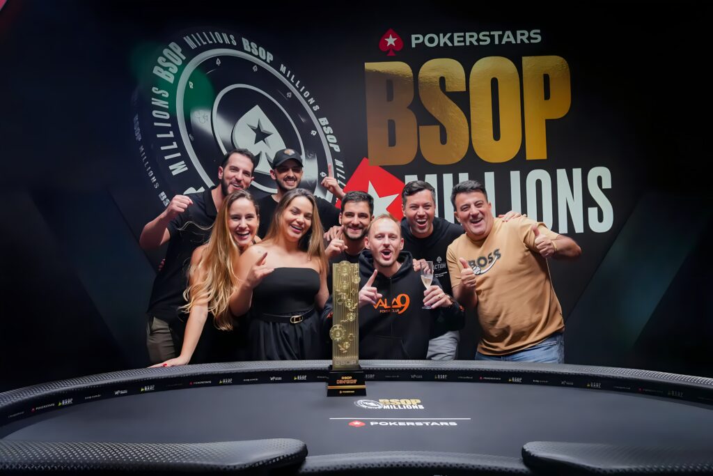 Marcos Kenne hace historiaal ganar el BSOP MillionsChampionship 2024 con unpremio récord de R$ 2,1 Millones (US$ 368.000)