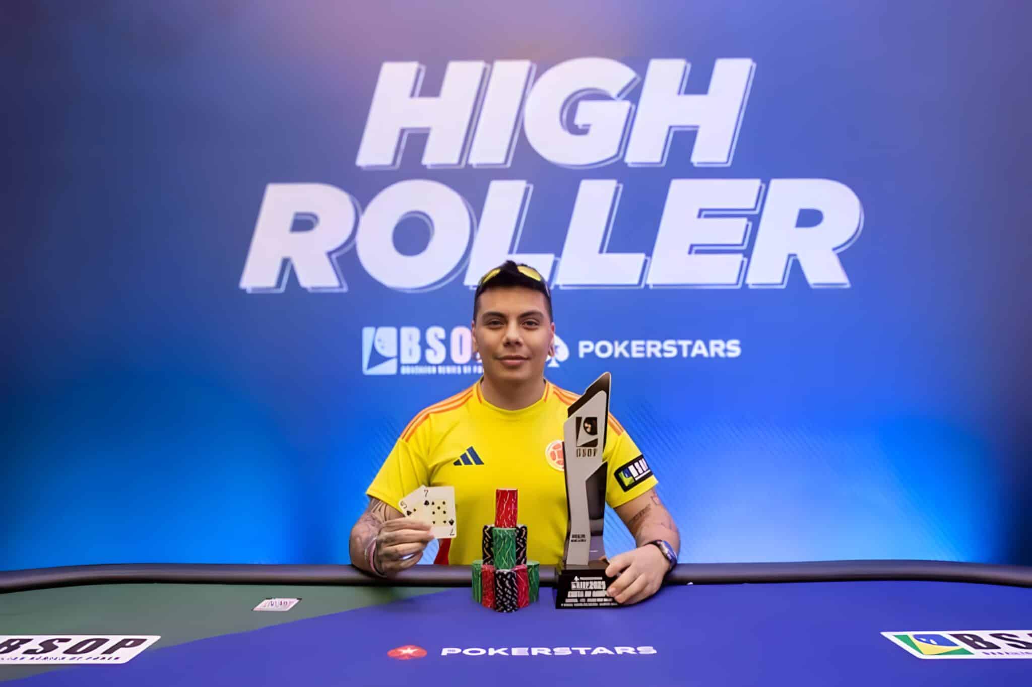 Sebastián Fonseca se impuso en el mar carioca del Grand HR de la BSOP en Costa do Sauípe
