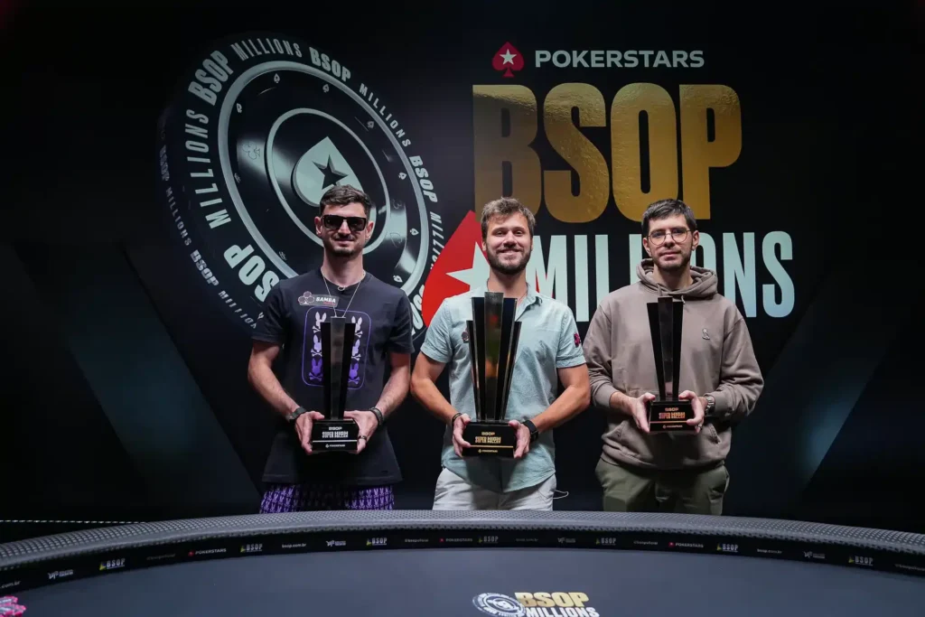 Kelvin Kerber se quedó con el gran título del Super High Roller en BSOP Millions
