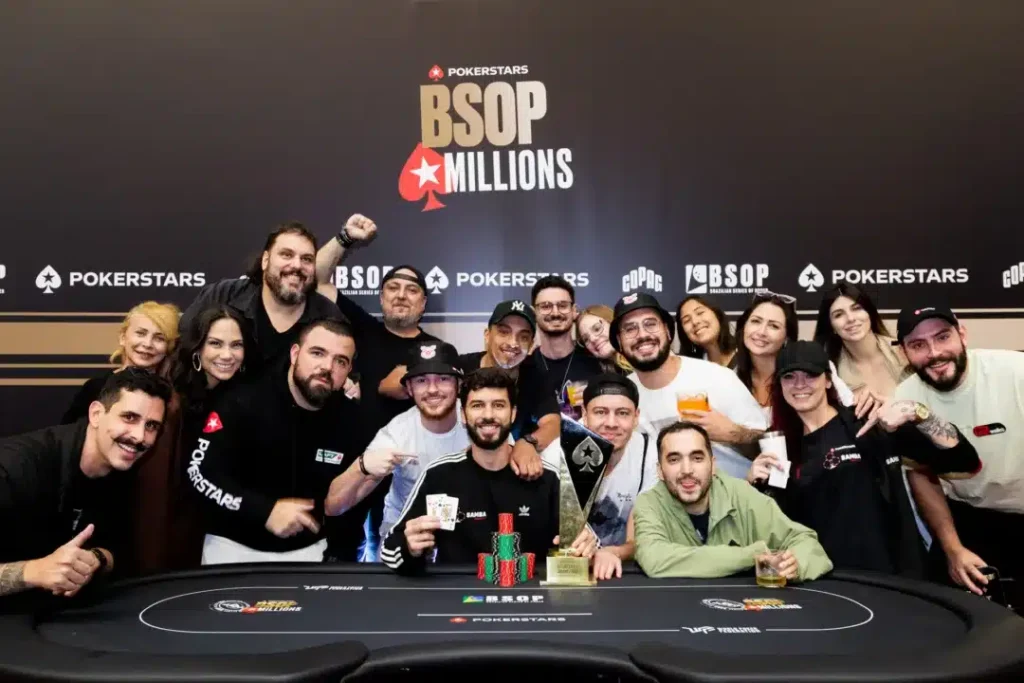 Bernardo Soares logra el título en el último Main Event del LAPT durante las BSOP Millions 2024