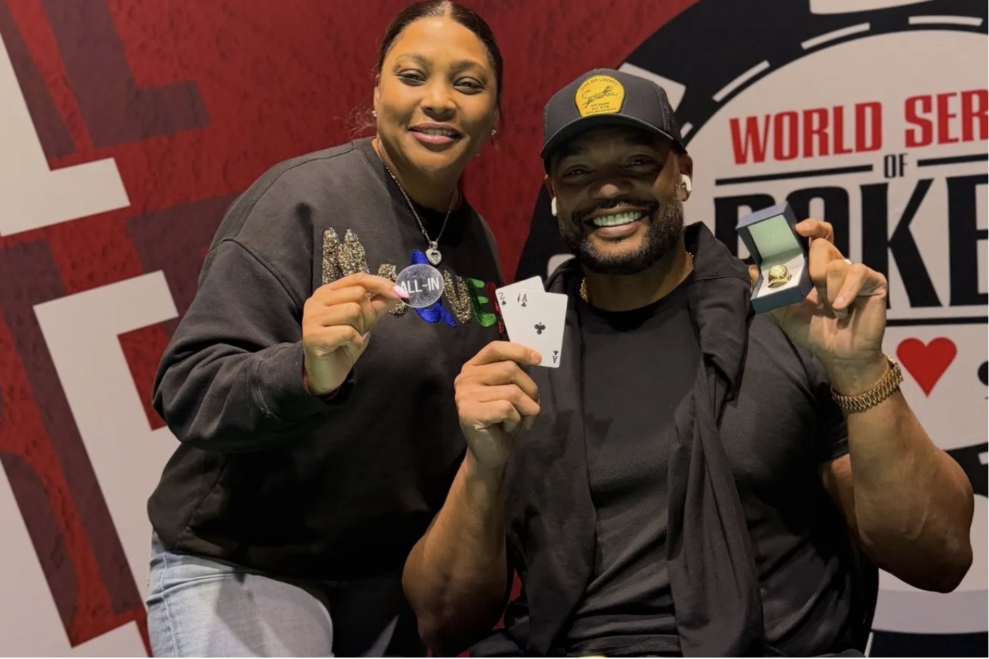 Jugador del Salón de la Fama de NFL gana un anillo WSOP Circuit