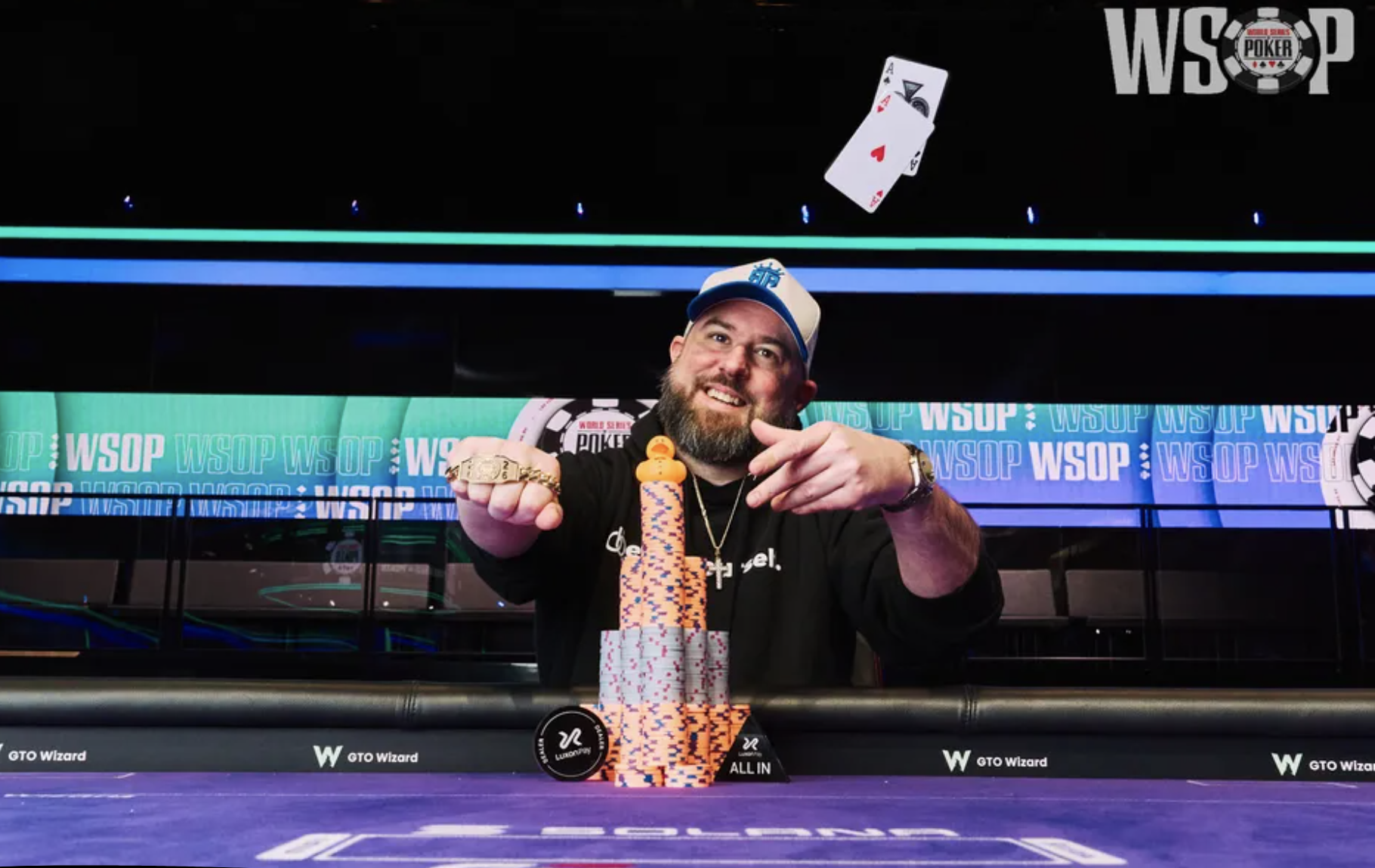 Matt Higgins suma un anillo a su colección y gana el Mystery Millions de la WSOP