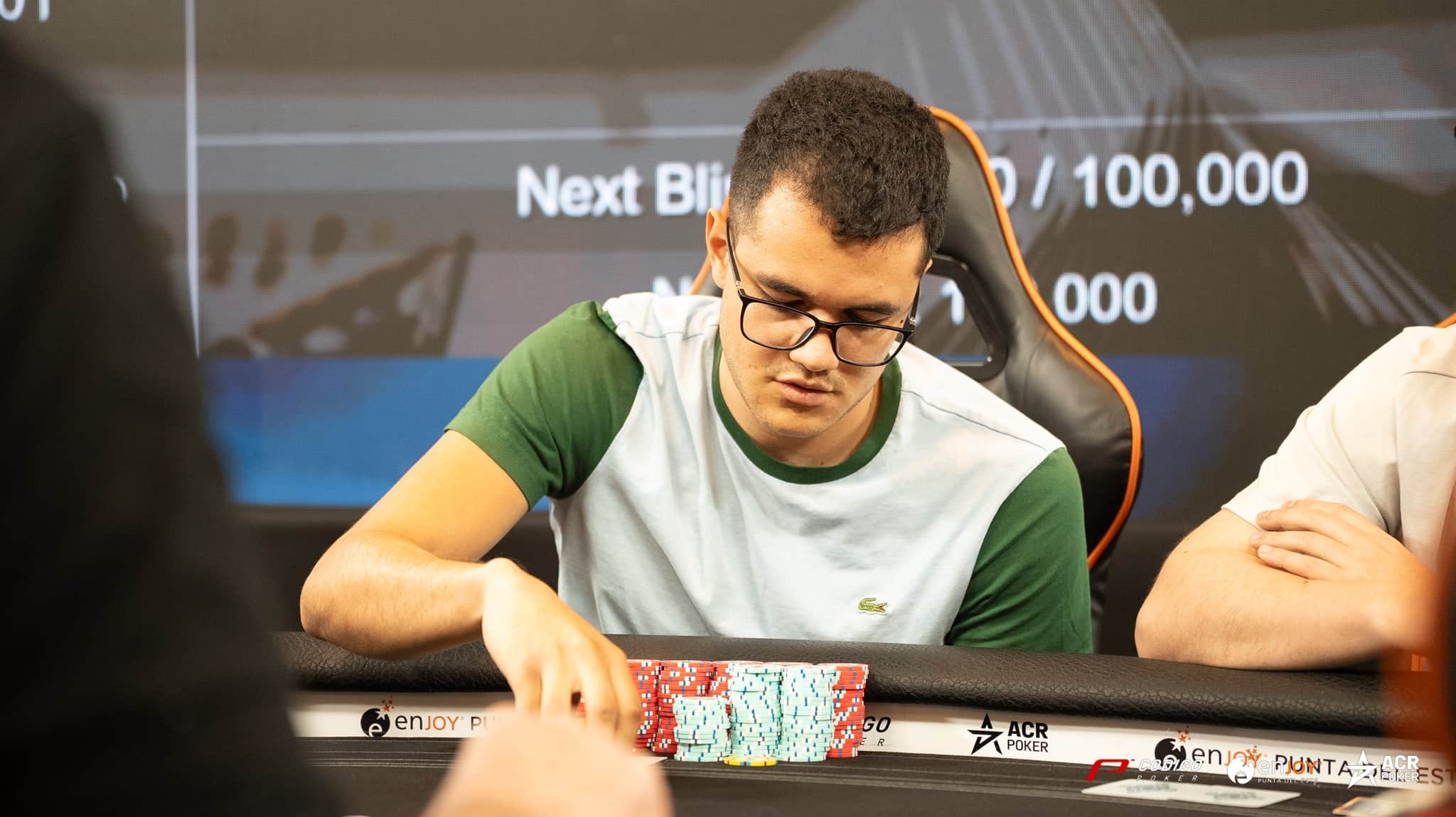 Carlos Serrano consiguió podio en el Main Event del Enjoy Poker Tour