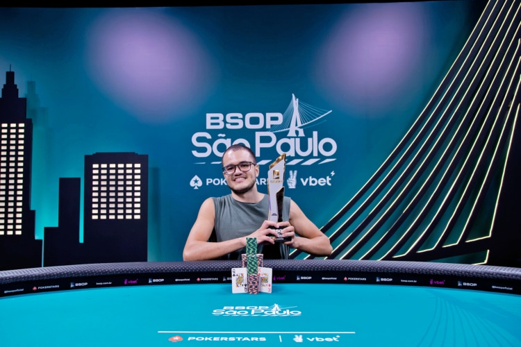 Serrano consiguió su segunda corona consecutiva en torneos de talla Super High en las BSOP