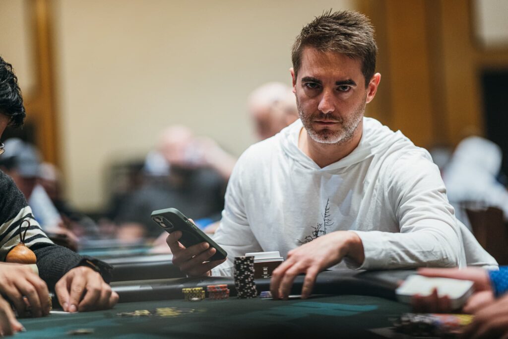 Frank Stepuchin lideró el Día 1A del WPT NLH Championship Rock N´ Roll Poker Open
