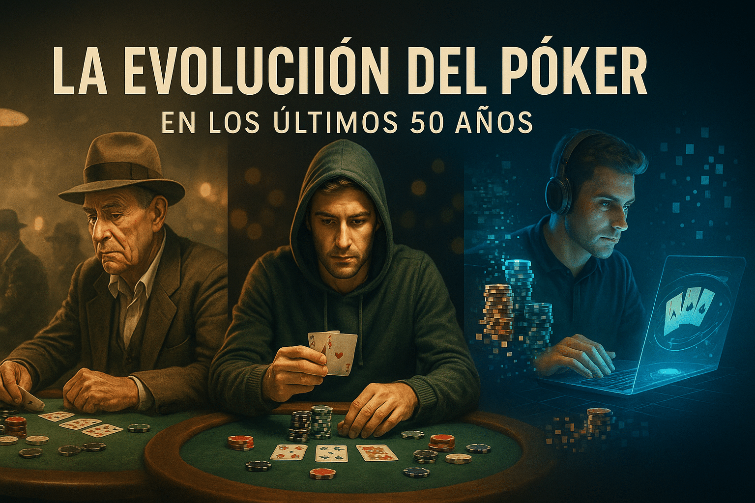 La evolución del poker en los últimos 50 años