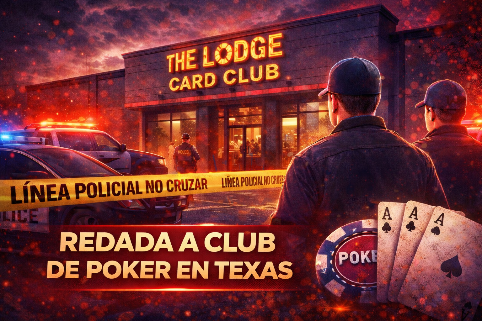 Redada en The Lodge: el mayor club de poker de Texas, bajo investigación