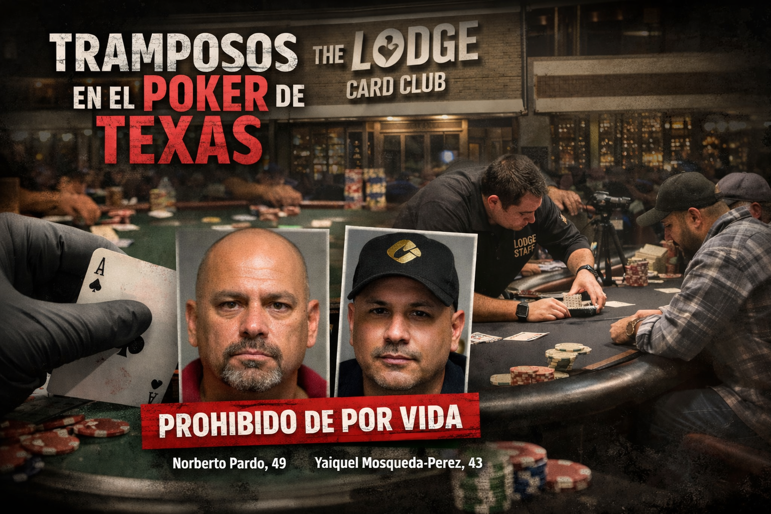¡Los pillaron haciendo trampa!: Marcaje de cartas en Texas