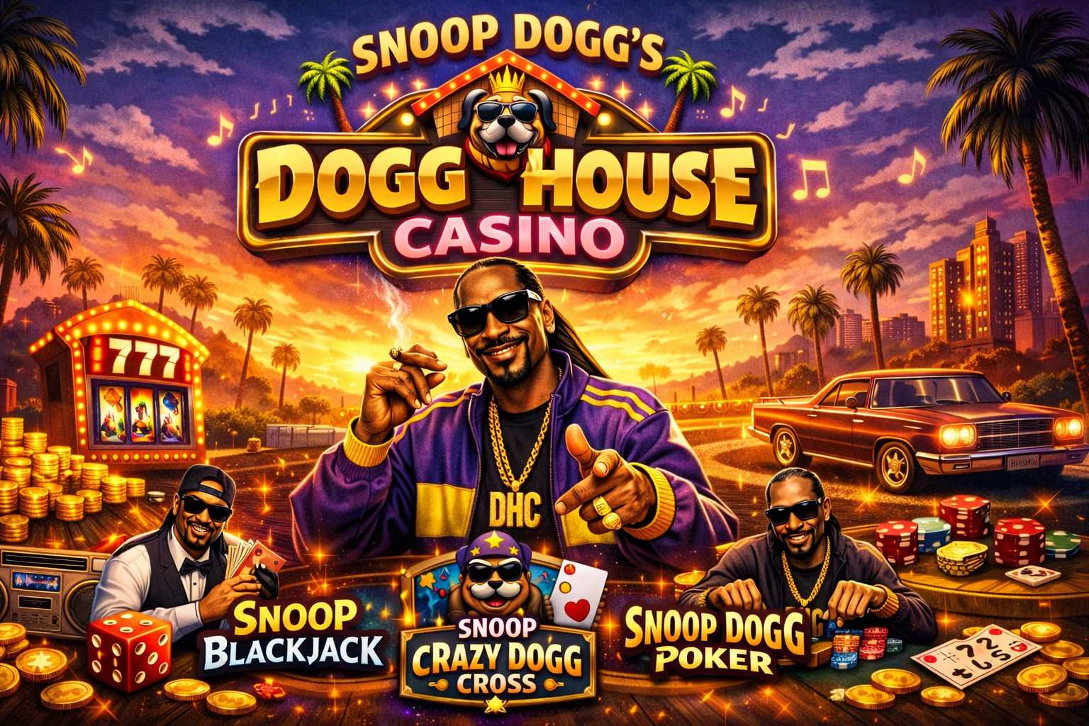 Snoop Dogg lanza Dogg House Casino: música y poker social