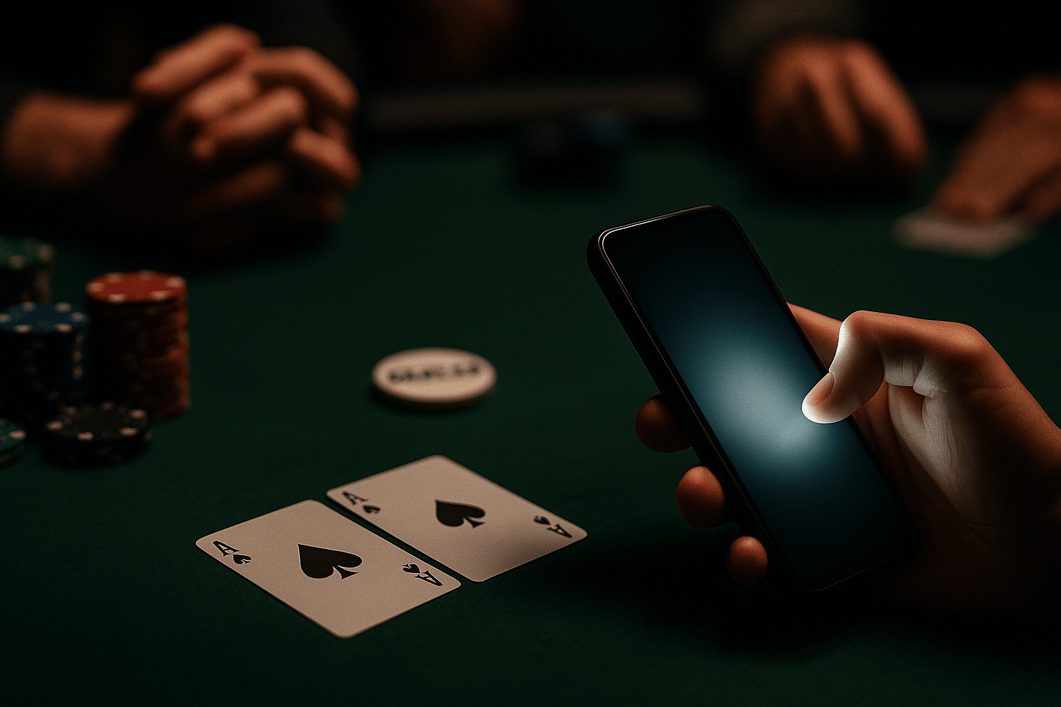 ¿Celulares y audífonos en las mesas de poker: prohibir o regular?