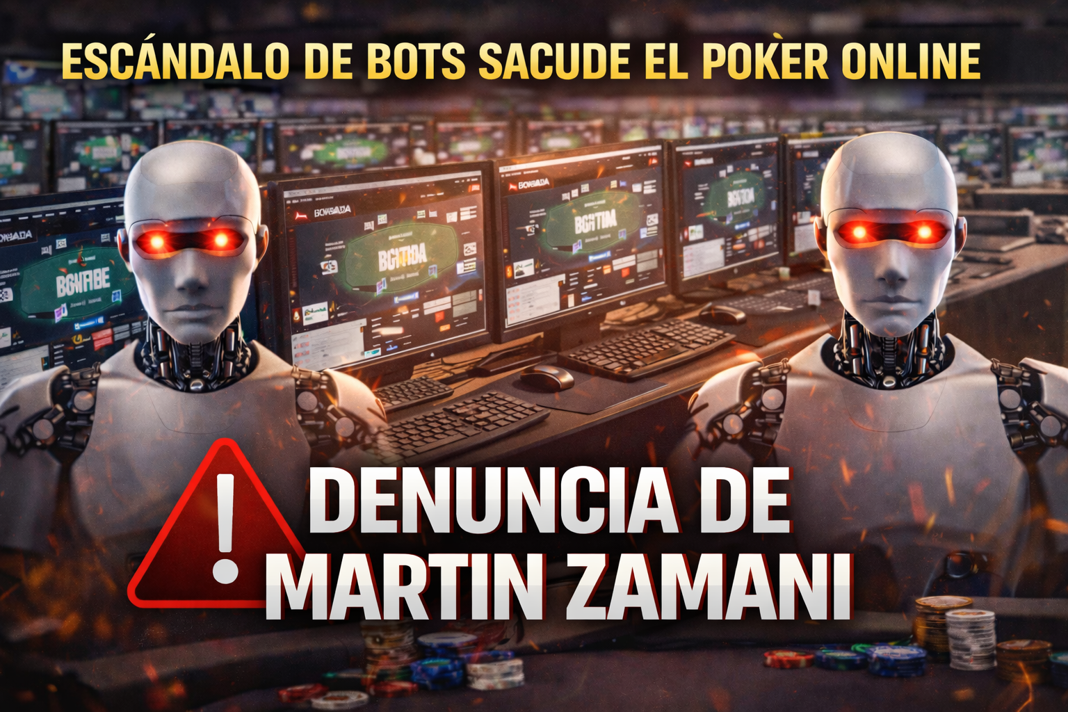 La guerra contra los bots vuelve al poker online
