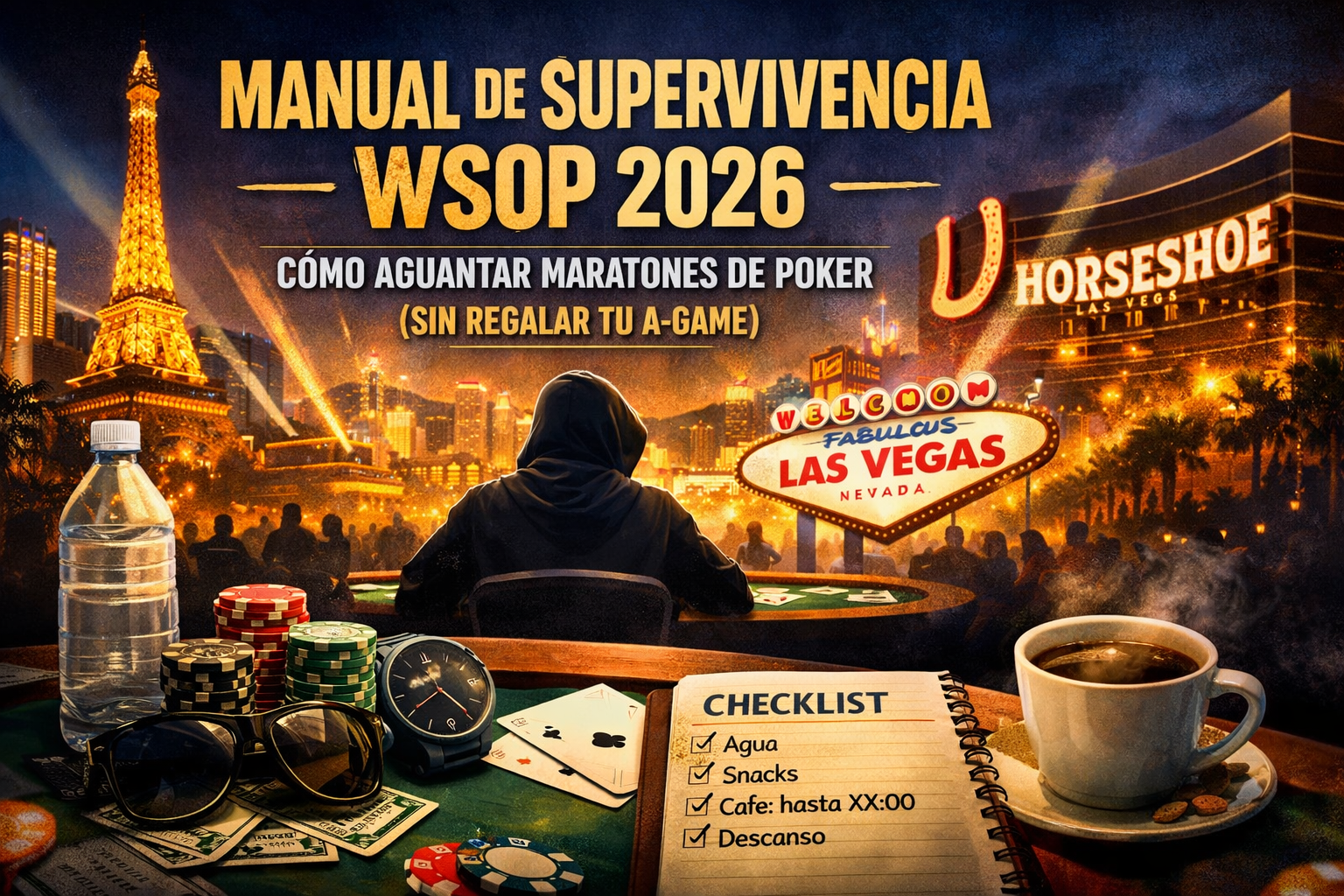 Cómo Hackear tu Cuerpo para Sobrevivir al Infierno de las WSOP 2026