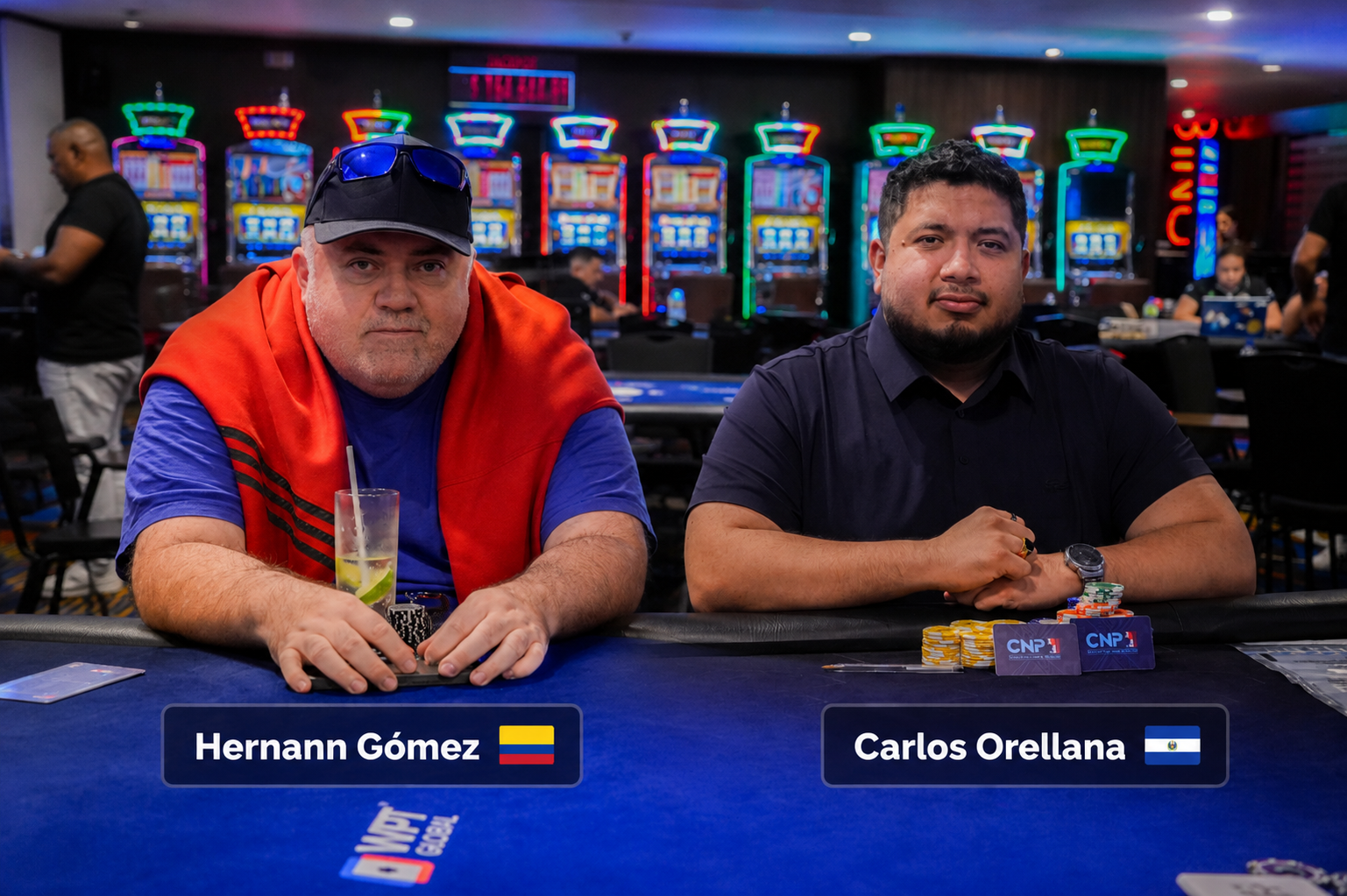 Orellana y Gómez encabezan los últimos vuelos clasificatorios del NLH Open en el WPT Global Festival Panamá