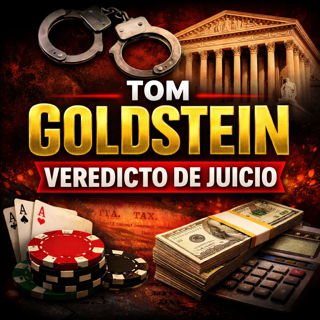 Jurado declara culpable a Tom Goldstein, el abogado que escondía millones del poker