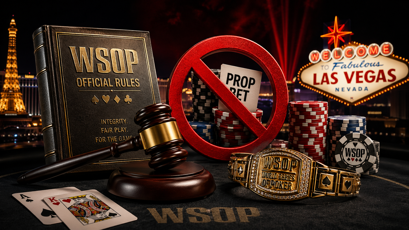Reglas duras en la WSOP: Bajo revisión los prop bets