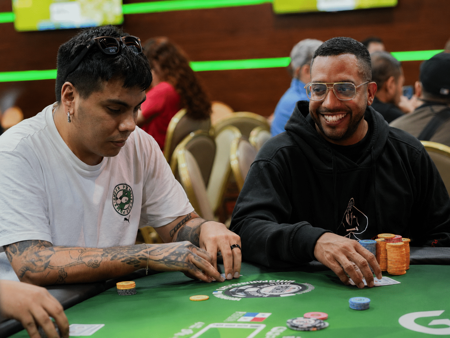 Sáenz y Fonseca lideran los últimos vuelos del Mini Main Event de la WSOP Circuit Panamá