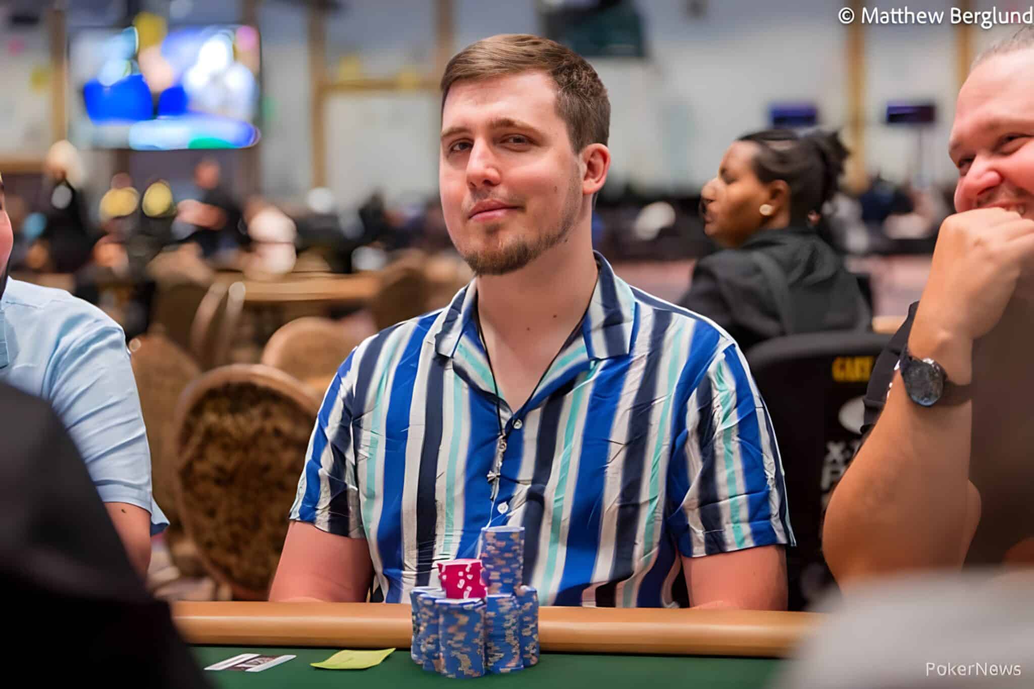 El venezolano Christian Roberts tiene buenas posibilidades en el WPT World Championship