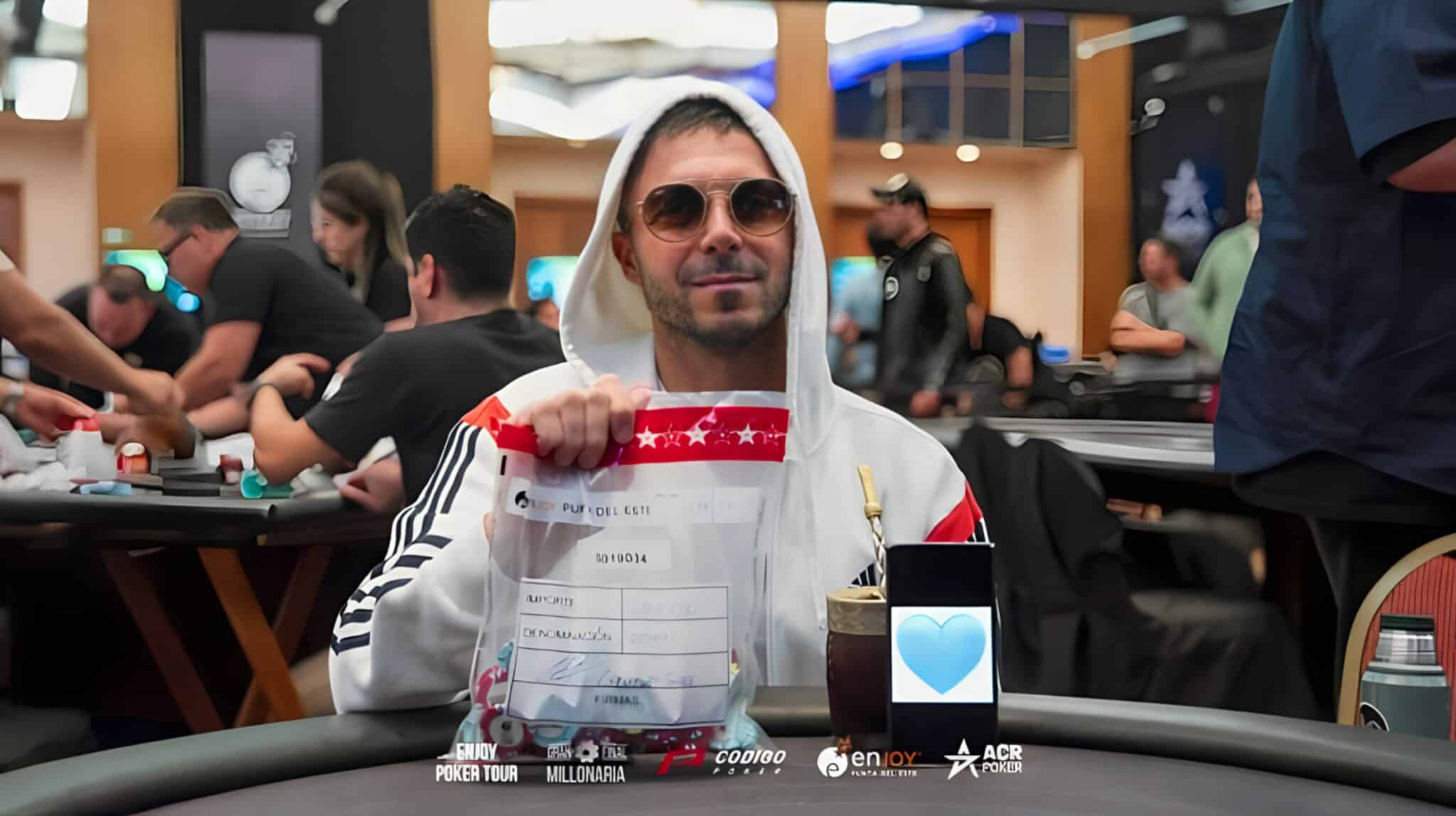 En acontecimientos más al sur: Christian Sare lidera a los últimos 23 del Main Event en el Enjoy