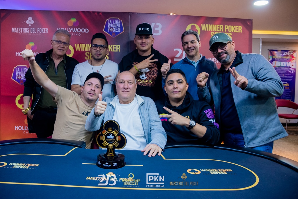 Salgado consiguió su título entre los Maestros del Poker en el último turno