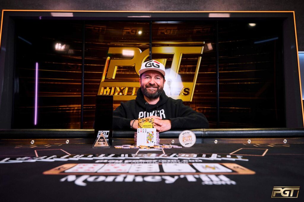 Yuri Dzivielevski dio cátedra short stack en el PGT Mixed Games para quedarse con el bronce del 6º evento