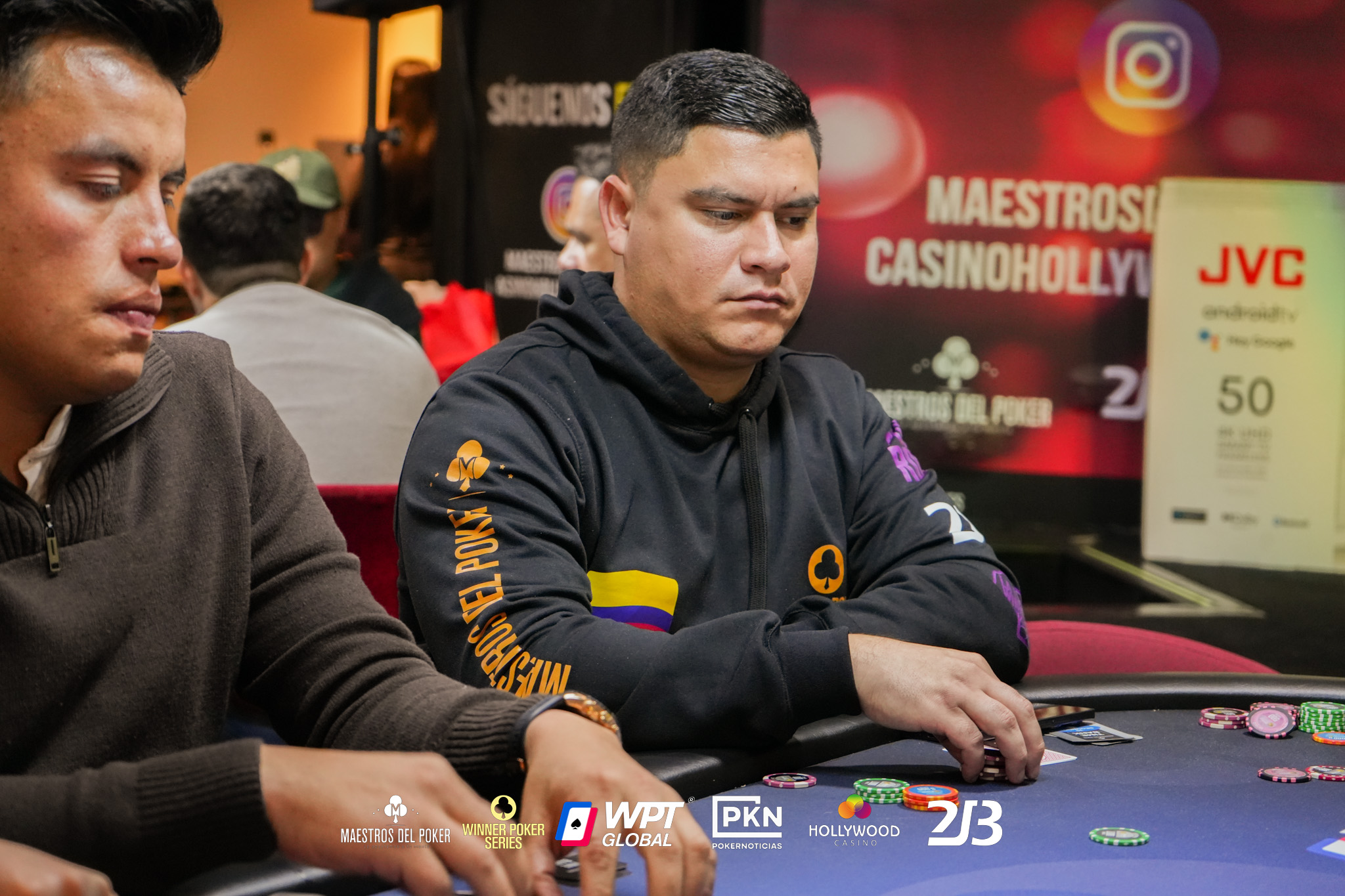Alberto Chacón marca el paso en el Deep Stack Turbo del Millón Histórico WPS