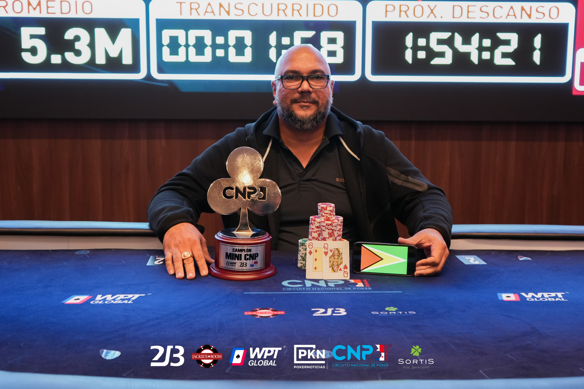 Philip Jaiserrisingh se corona campeón del Mini CNP Panamá