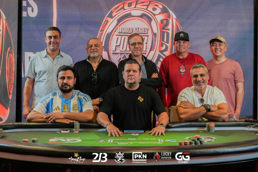 Hertsel Levy lidera la mesa final del Gladiador – Main Event – WSOPC Panamá, Día 1D – WSOP Circuit Panamá 2026