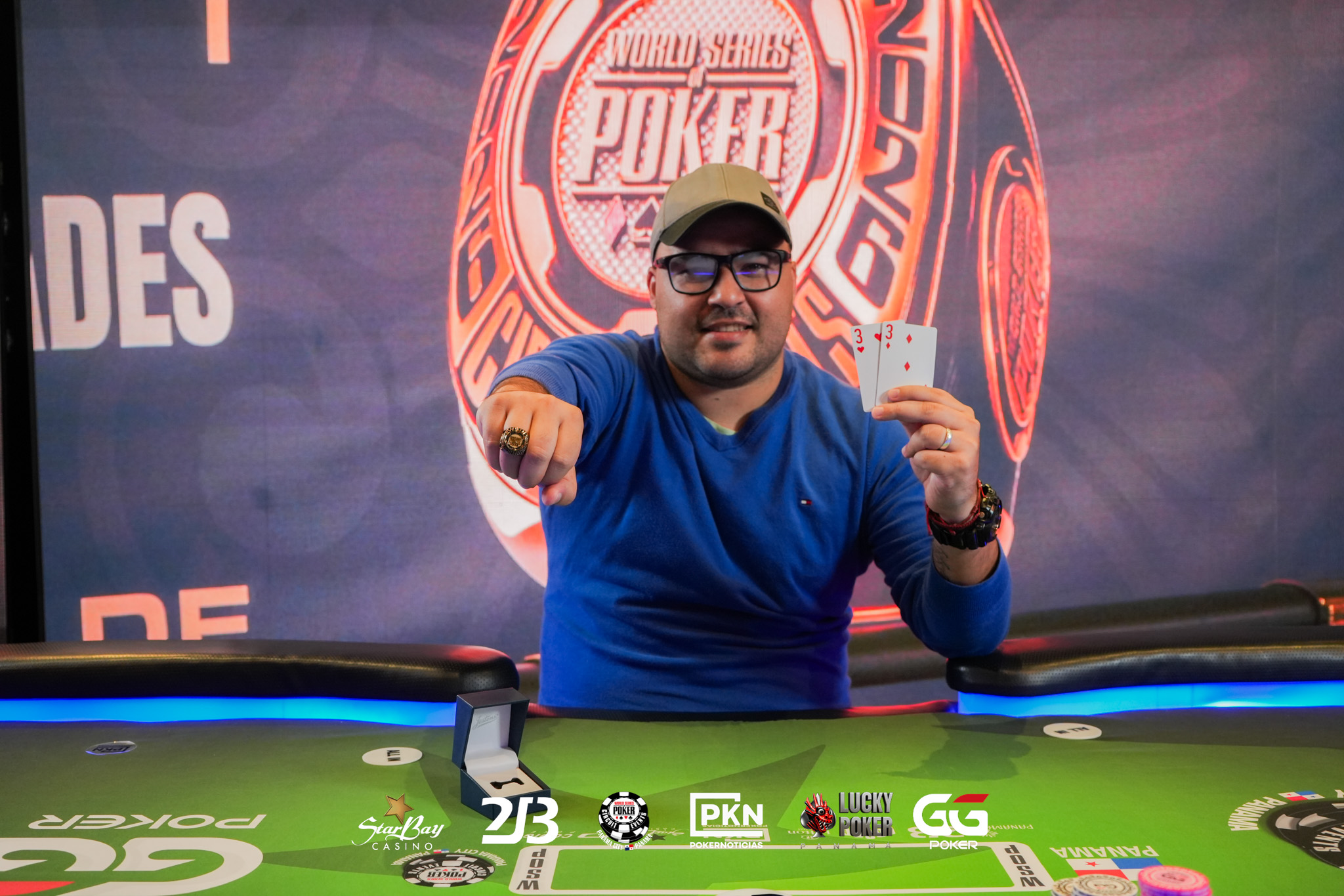 Marco Ramírez cierra con anillo el The Closer de la WSOPC Panamá