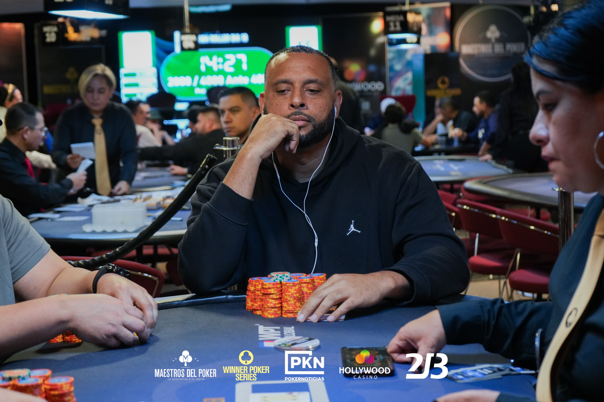 Antonio Copo lidera a los ocho finalistas del Deep Stack Turbo de las WPS Bogotá