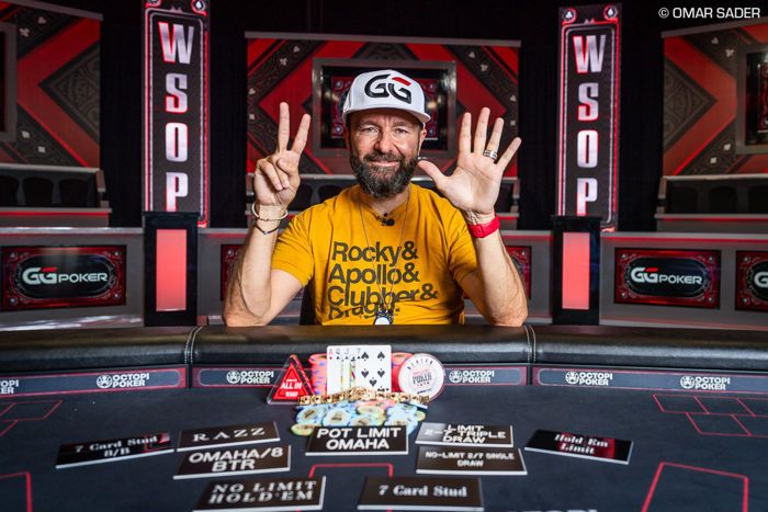 Ya son 7 para Daniel Negreanu: campeón del $50.000 Poker Players Championship.
