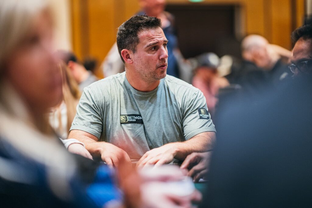 Frank Stepuchin lideró el Día 1A del WPT NLH Championship Rock N´ Roll Poker Open