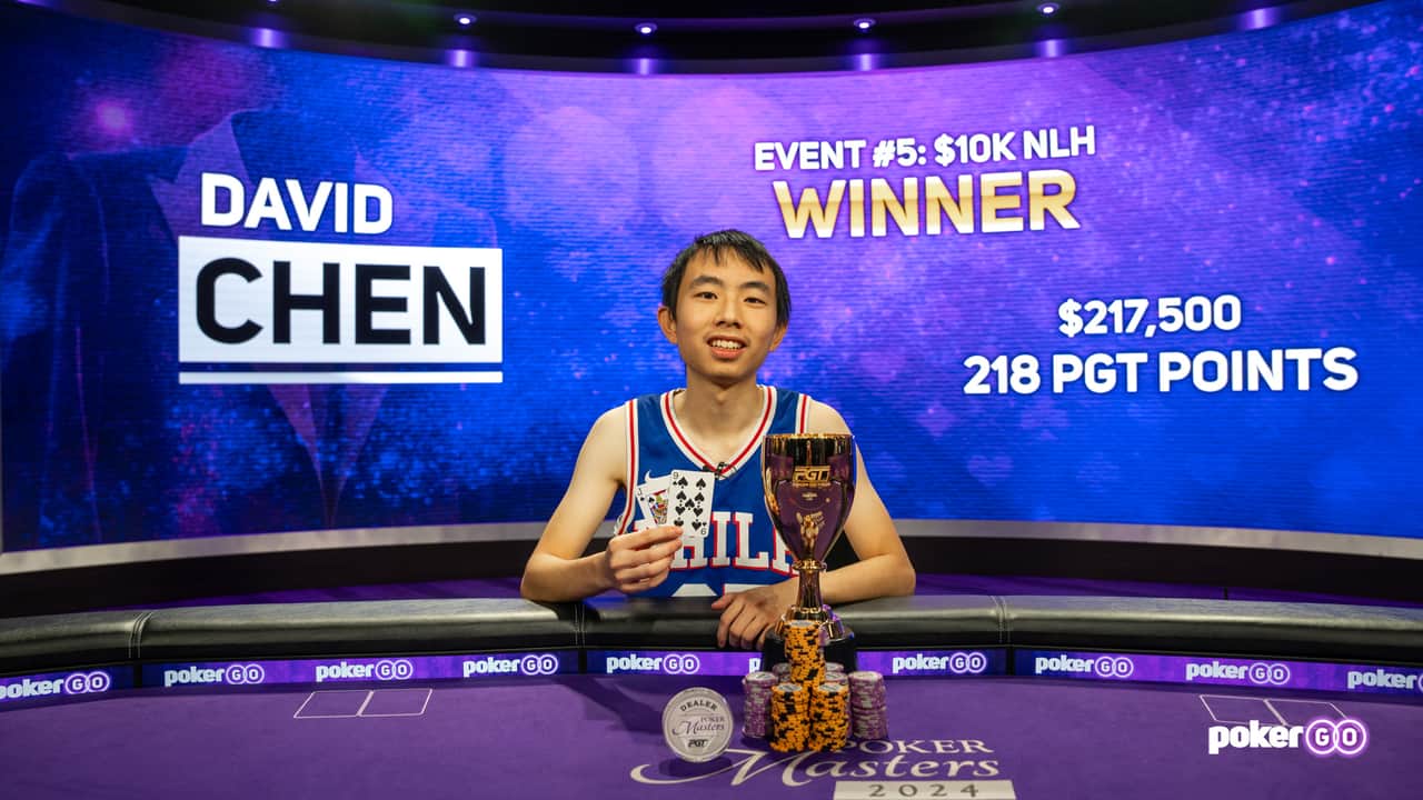 La juventud en auge: David Chen es el campeón más joven del PGT y Jim Collopy quiere la chaqueta púrpura.